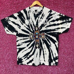 Guns N' Roses Appetite for Destruction Album Art Tie Dye T-Shirt 2XL